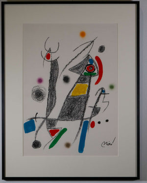 Maravillas con Variaciones Acrósticas n.6 — Joan Miró, Gesamtansicht