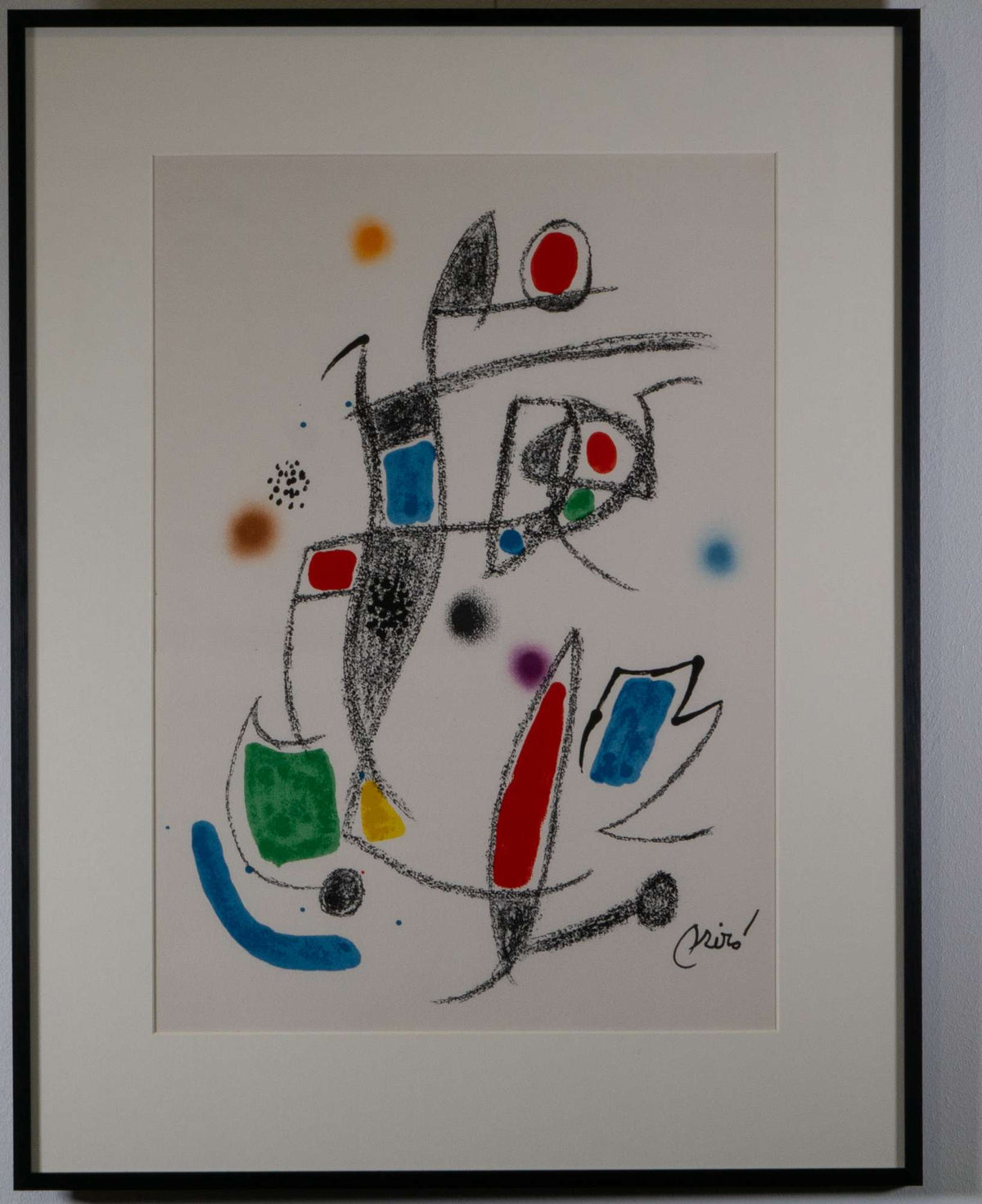Maravillas con Variaciones Acrósticas n.10 — Joan Miró, Gesamtansicht