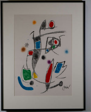 Maravillas con Variaciones Acrósticas n.10 — Joan Miró, Gesamtansicht
