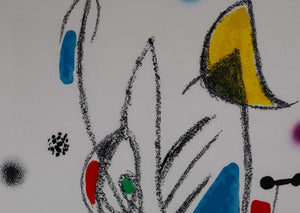 Maravillas con Variaciones Acrósticas n.16 — Joan Miró, Detailaufnahme