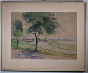 Stauwerk b. Ilvesheim — Franz Huber, Gesamtansicht