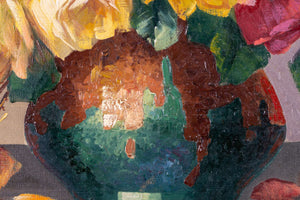 Rosen — unbekannter Künstler, Detailaufnahme
