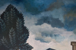 Gloomy Day — Anatoly Vassilievich Kulinich, Detail mit Signatur
