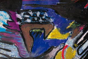 <Bold Farbe abstrakte Komposition>_2 — unbekannter Künstler, Detailaufnahme