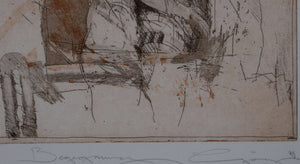 Begegnungen — Jürgen Görg, Detail mit Signatur