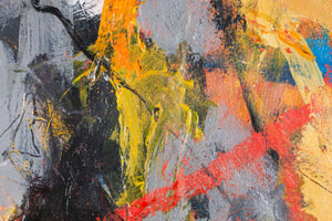 Abstrakter Expressionismus_Köhler_1 — Bim Köhler, Detailaufnahme