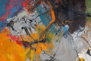 Abstrakter Expressionismus_Köhler_2 — Bim Köhler, Detailaufnahme