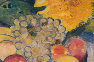 Stilleben mit Chrysantheme — H. Wagner, Detailaufnahme