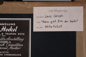 Adam gibt Eva den Apfel — Lovis Corinth, Ansicht 4