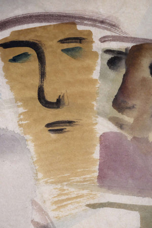 Der Spiegel — Josef Plenk, Detail mit Signatur