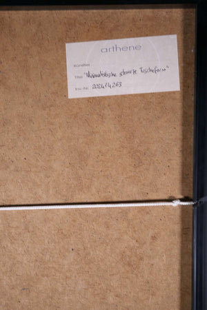 Minimalistische schwarze Tuscheform — unbekannter Künstler, Ansicht 5