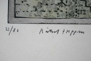 Rätsel — Bernd Kastenholz, Detail mit Signatur