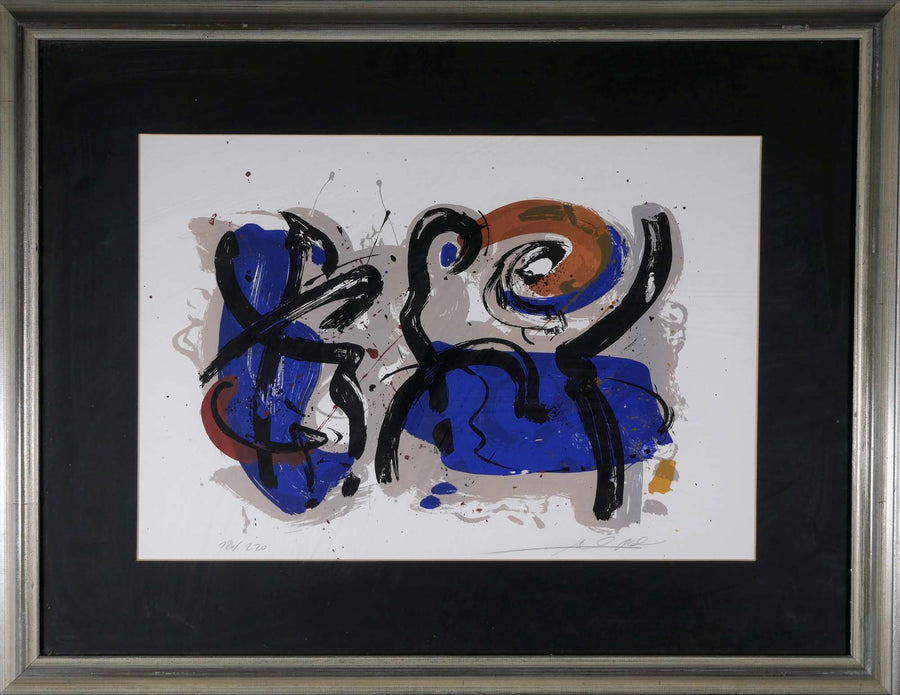 Abstract Expressionist Composition_124/220 — unbekannter Künstler, Gesamtansicht