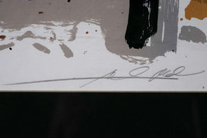 Abstract Expressionist Composition_124/220 — unbekannter Künstler, Detailaufnahme