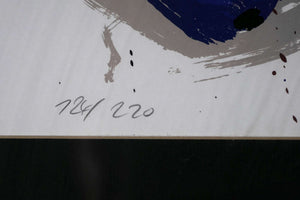 Abstract Expressionist Composition_124/220 — unbekannter Künstler, Detail mit Signatur