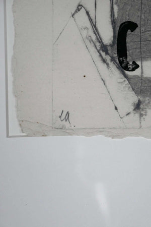 A,B,C,D — James Coignard, Detail mit Signatur