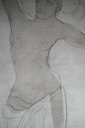 After Auguste Rodin_Nude Studies — Atelier Jacomet, Detail mit Signatur