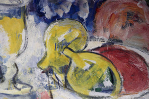 Stilleben mit Früchten und Gefäßen — Thomas Helmbold, Detailaufnahme