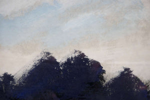 Herbstliche Felder — Heinrich Arrigo Wittler, Detail mit Signatur