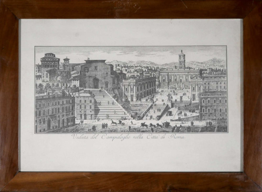 Veduta del Campidoglio nella Città di Roma — Thomas Salmon, Gesamtansicht