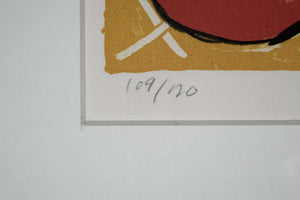 Schale mit Weintrauben — Stefan Szczesny, Detail mit Signatur