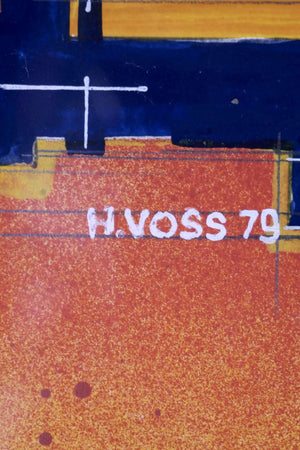 Medien-Collage — Hans Voss, Detailaufnahme