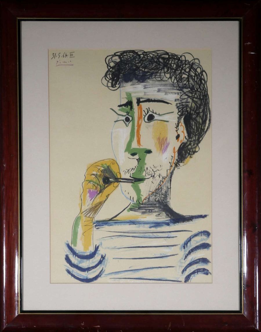 Le Fumeur — Pablo Picasso, Gesamtansicht