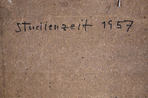 Studienzeit 1957 — Gernot Kissel, Ansicht 4