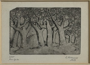 Bäume – Erich Kraemer (Ansicht 2)