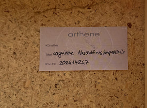 Organische Abstraktionskomposition – Unbekannt (Ansicht 3)