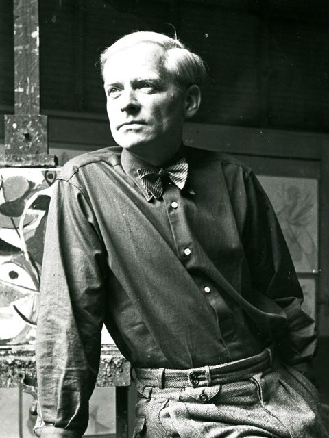Porträt von Ernst Wilhelm Nay
