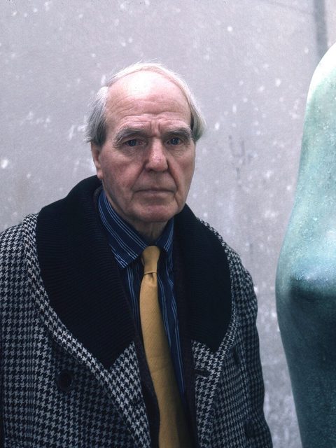 Porträt von Henry Moore